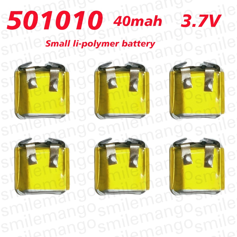 Smartwatch Headset - Batteria 501010 3.7V 40mAh Lipo Ricaricabile,