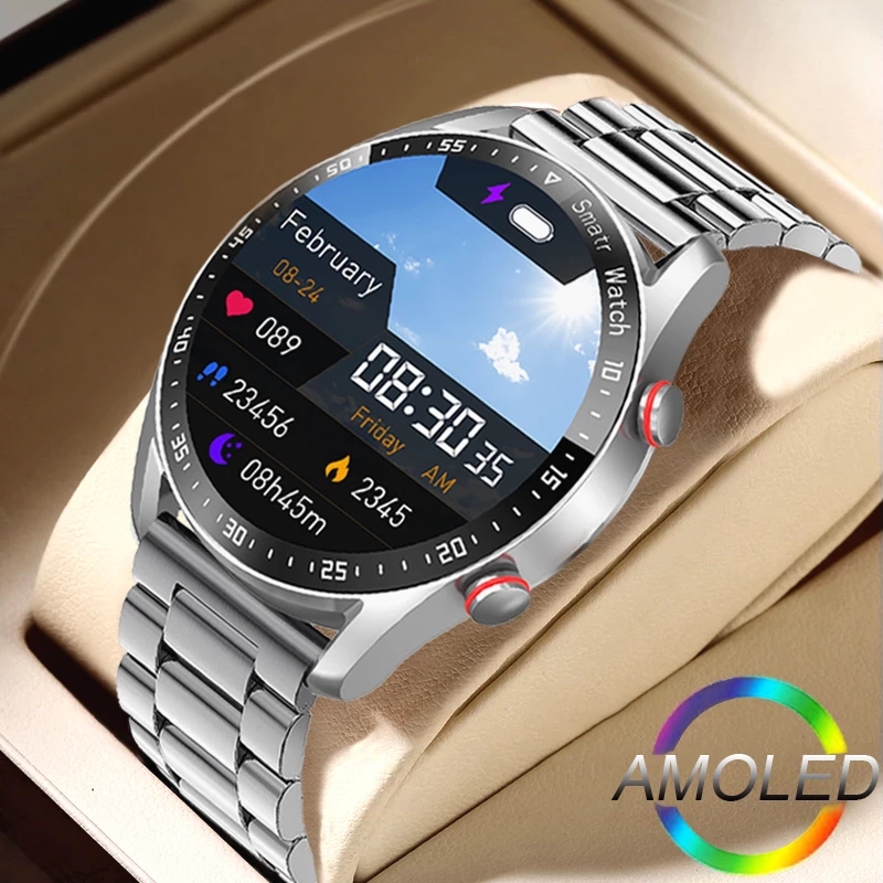 Smartwatch Face - ECG + PPG Chiamata Bluetooth Smart