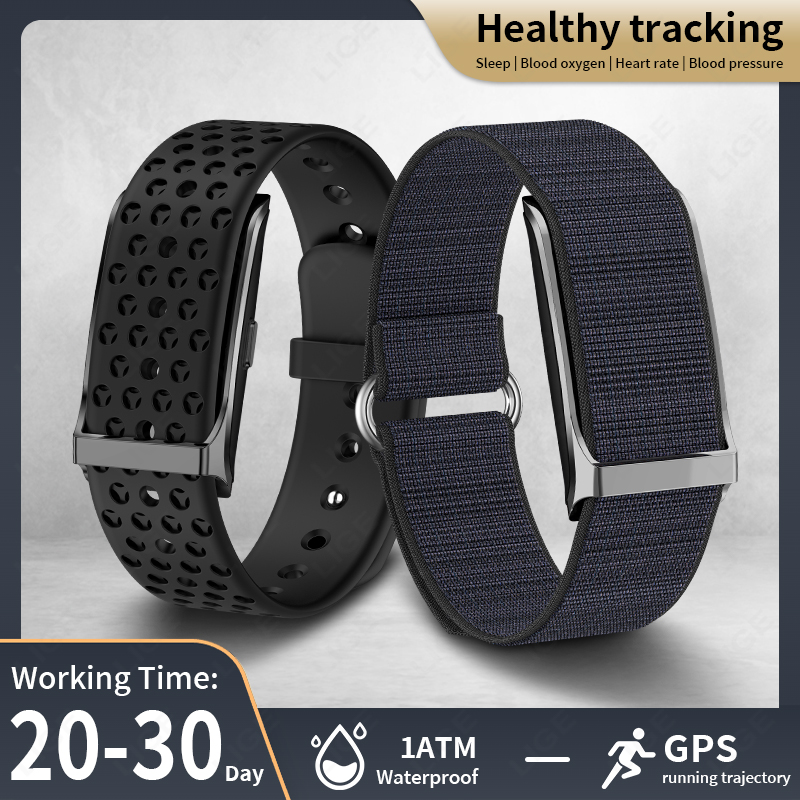Android Smartwatch Accessories - LIGE Smart Watch Frequenza cardiaca Monitor