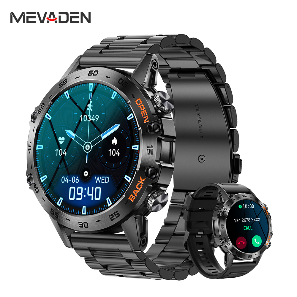 Smartwatch Face - MEVADEN Steel 1.39 pollici Smartwatch di