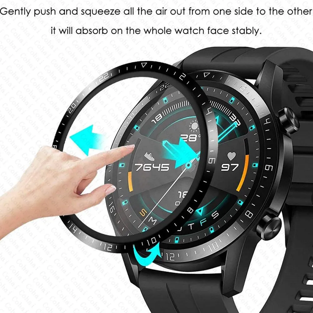 Titan Smartwatch Accessories - Pellicola Protettiva in Vetro Temperato 20D