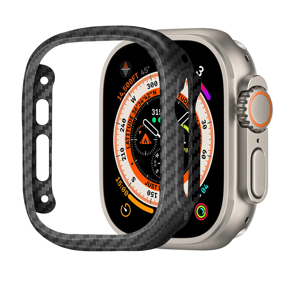Watch Face Protector - Custodia sottile in fibra di carbonio