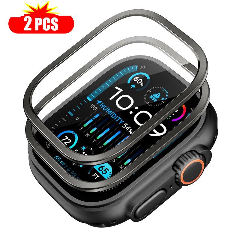 Watch Face Protector - 2 pezzi di vetro temperato per
