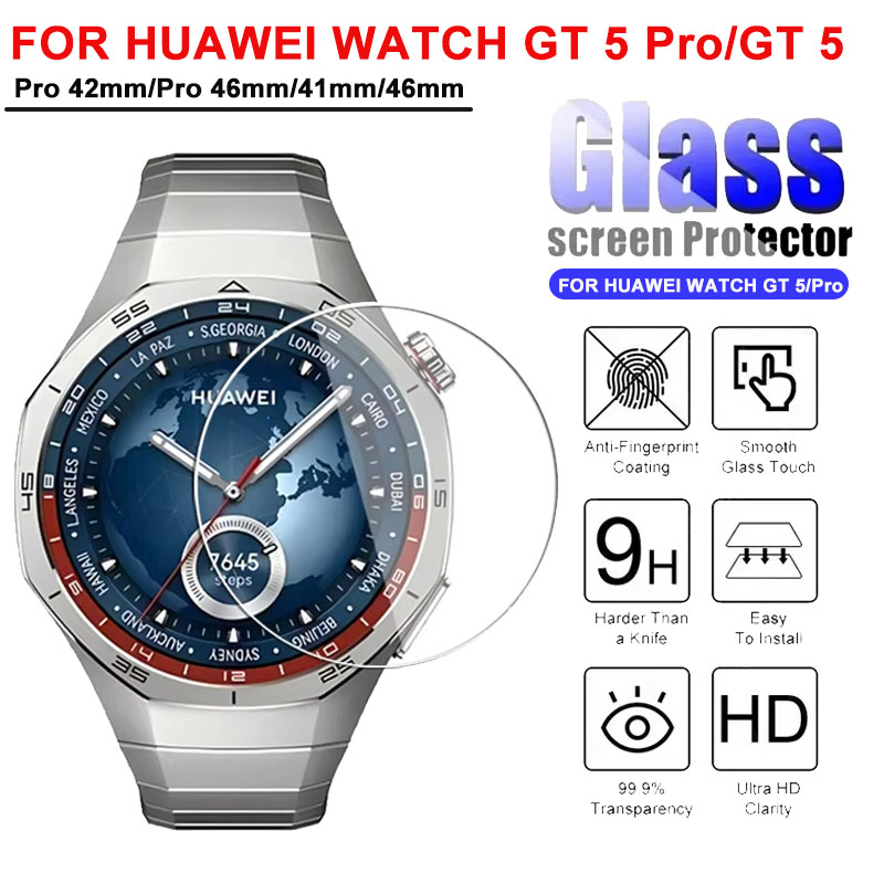 Titan Smartwatch Accessories - Vetro temperato per Huawei Watch GT