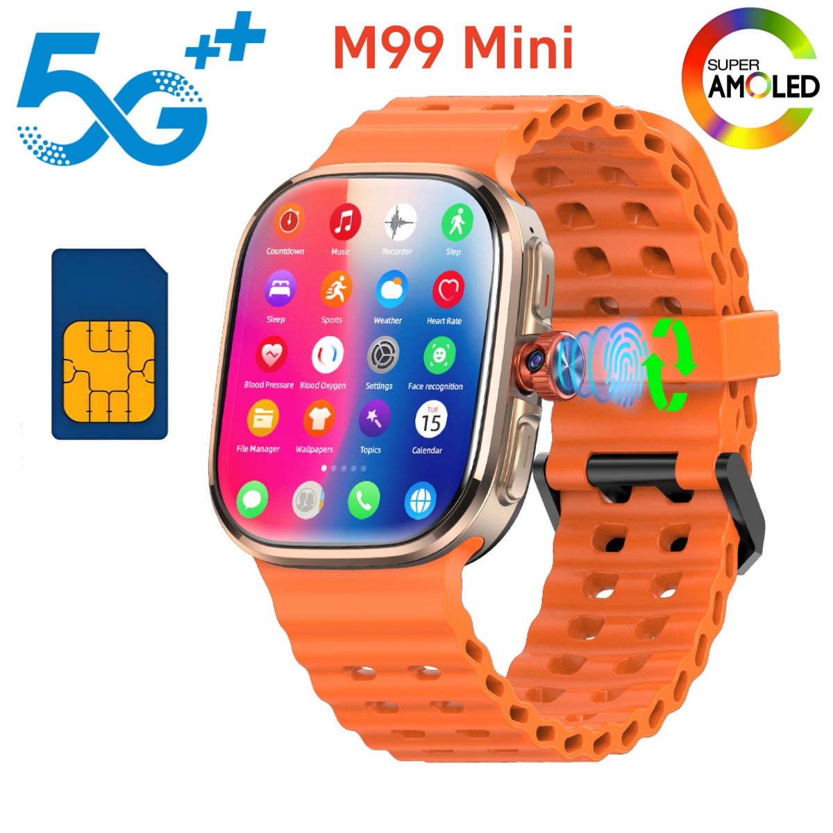 M99 Mini Smartwatch 5G Android - Smartwatch Id recensione e prezzo