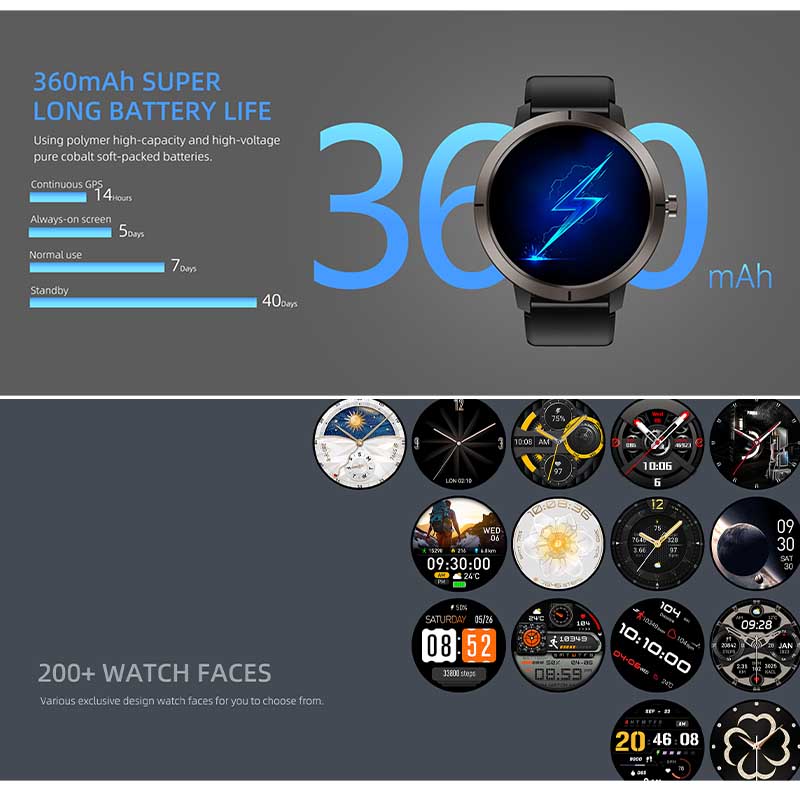 Smartwatch GPS 2026 con Displa - Smartwatch Face recensione e prezzo