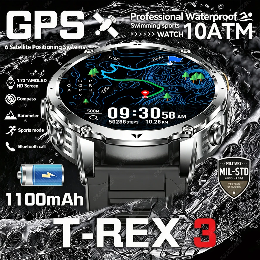 Smartwatch T-Rex 3 di Grado Mi - Smartwatch M Active recensione e prezzo