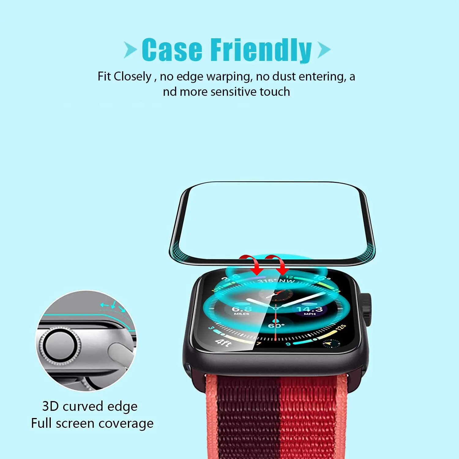 Pellicola Protettiva 3D in Vet - Watch Face Protector recensione e prezzo