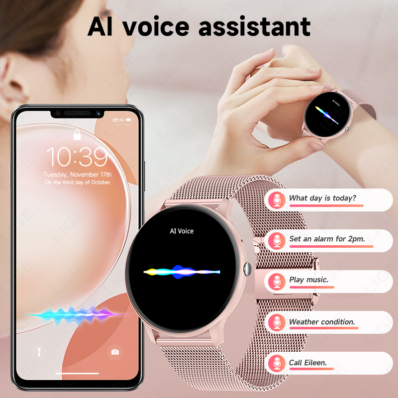 LIGE Smartwatch impermeabile d - Smartwatch Face recensione e prezzo