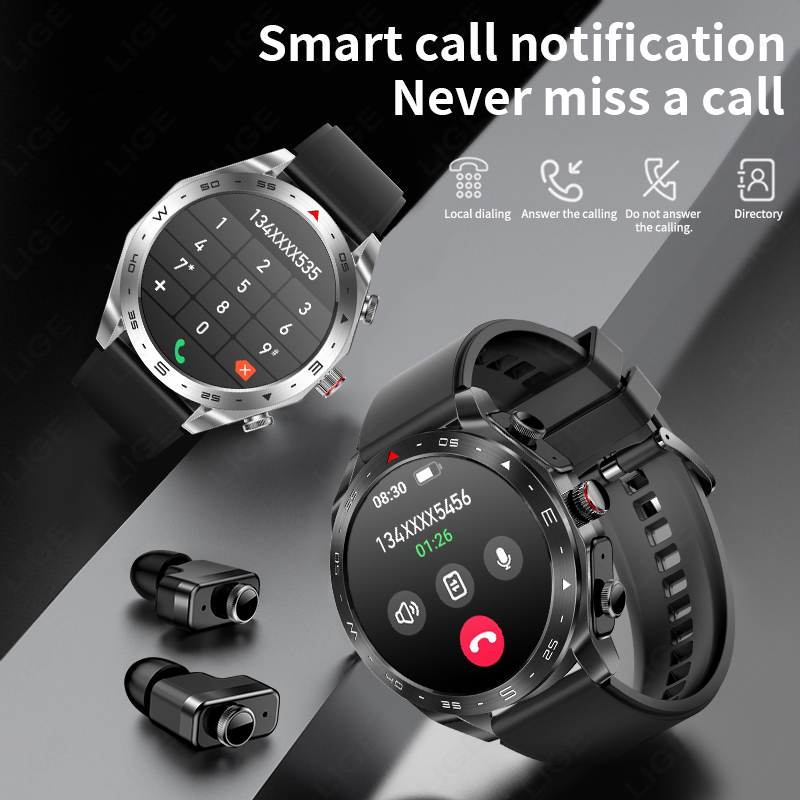 LIGE con auricolari auricolare - Smartwatch Headset recensione e prezzo